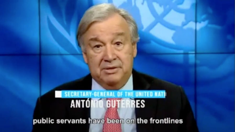 Public Service Day what you need to know UN video Antonio Guterres